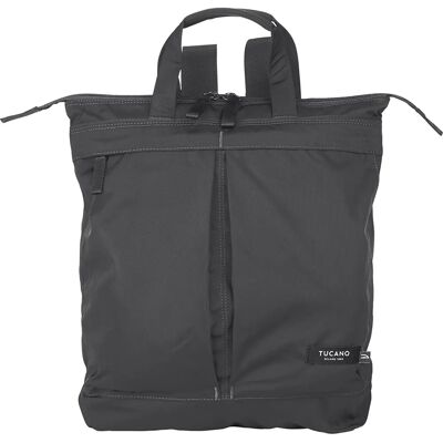 Tucano Rugzak Unisex - 35x42x8cm - Zwart Tucano Rugzak Unisex - 35x42x8cm - Zwart