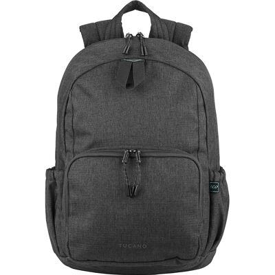 Tucano Unisex Rugzak - Zwart - 29x42,5x14 cm Tucano Unisex Rugzak - Zwart - 29x42,5x14 cm