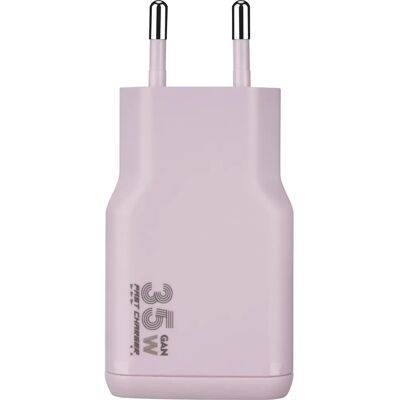 Tucano - Power Kit ONE - Rosa - Carregador GaN 35W Tucano - Power Kit ONE - Rosa - Carregador GaN 35W