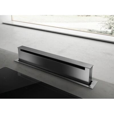 Elica Pandora 90cm - Acier Inoxydable - Hotte Descendante Elica Pandora 90cm - Acier Inoxydable - Hotte Descendante
