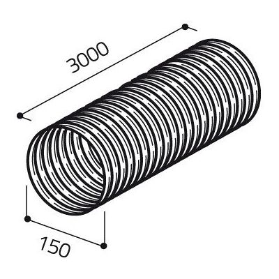 Elica 1052AD - Tube d'extension pour hotte de cuisine - Publicité Elica 1052AD - Tube d'extension pour hotte de cuisine - Publicité