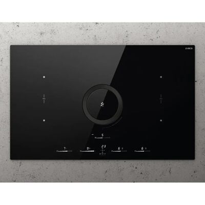 Elica Nikolatesla Switch Glow - Svart - induksjon cooktop med innebygd ventilator Elica Nikolatesla Switch Glow - Svart - induksjon cooktop med innebygd ventilator