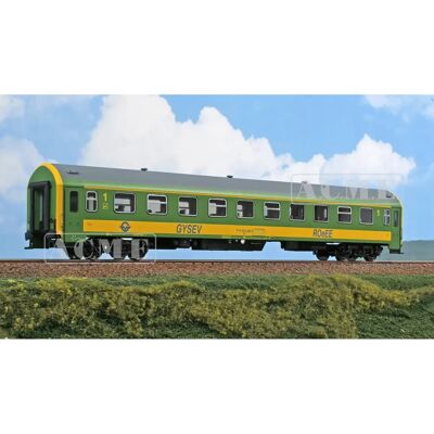 Acme - 52968 Gysev Railway Carriage - Yellow/green Acme - 52968 Gysev Railway Carriage - Yellow/green