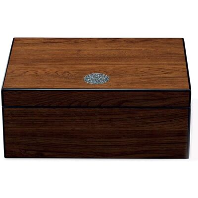 EGOIST Premium - boîte humidora pour cigares avec hygromètre - Marron - Humidor EGOIST Premium - boîte humidora pour cigares avec hygromètre - Marron - Humidor