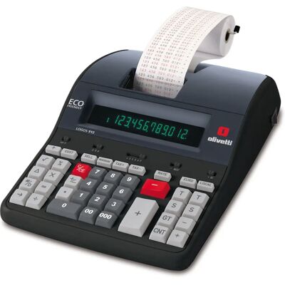 Calcolatrice da scrivania Olivetti 912 - Display LCD da 12 cifre Calcolatrice da scrivania Olivetti 912 - Display LCD da 12 cifre