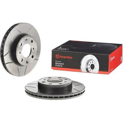 BREMBO Honda Civic Bremseskive - Ventileret, Rillet, 240mm BREMBO Honda Civic Bremseskive - Ventileret, Rillet, 240mm