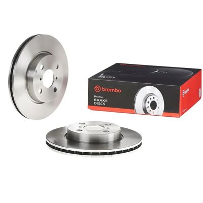 BREMBO Toyota Yaris Skivor för broms - Ventilerad 258mm BREMBO Toyota Yaris Skivor för broms - Ventilerad 258mm