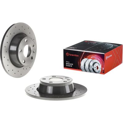 BREMBO Féktárcsa - Lyuggatott 286mm 12mm - Audi TT - Féktárcsa BREMBO Féktárcsa - Lyuggatott 286mm 12mm - Audi TT - Féktárcsa