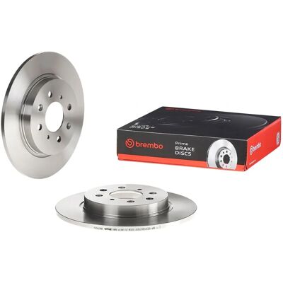 BREMBO Bromsrot - 08.B310.10 - Solid, 260mm, 4-hål - Honda, Jazz, Insight BREMBO Bromsrot - 08.B310.10 - Solid, 260mm, 4-hål - Honda, Jazz, Insight