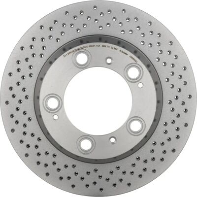 BREMBO Belagd diskbromsskiva 24mm - Diskbromsskiva BREMBO Belagd diskbromsskiva 24mm - Diskbromsskiva