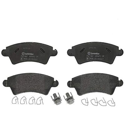 Plaquettes de frein Brembo P 61 067 - Avant pour Peugeot 206, Citroën Xsara Plaquettes de frein Brembo P 61 067 - Avant pour Peugeot 206, Citroën Xsara