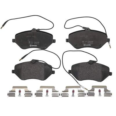 Brembo Bremsbelagsatz für Peugeot, Citroën - 162mm, 18mm Dicke Brembo Bremsbelagsatz für Peugeot, Citroën - 162mm, 18mm Dicke