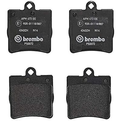 Brembo P 50 072 Jarrupalat - Jarrusysteemi Brembo P 50 072 Jarrupalat - Jarrusysteemi