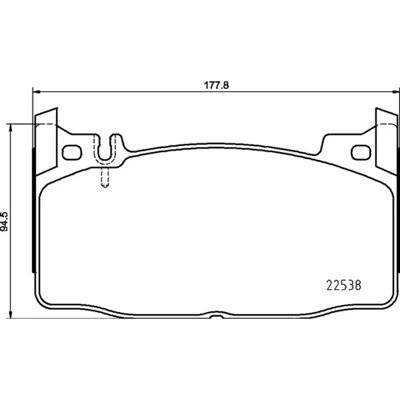 Ensemble de plaquettes de frein BREMBO P 50 143 - Compatible Mercedes-Benz Ensemble de plaquettes de frein BREMBO P 50 143 - Compatible Mercedes-Benz