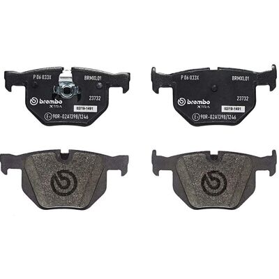 Brembo jarrupads - P 06 033X - Sopii BMW 5/6 Sarja Brembo jarrupads - P 06 033X - Sopii BMW 5/6 Sarja
