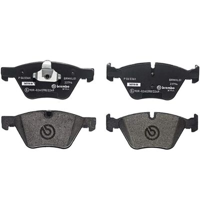 BREMBO Pastillas de Freno P 06 036X - Pastillas para BMW 3, X1, Z4 BREMBO Pastillas de Freno P 06 036X - Pastillas para BMW 3, X1, Z4