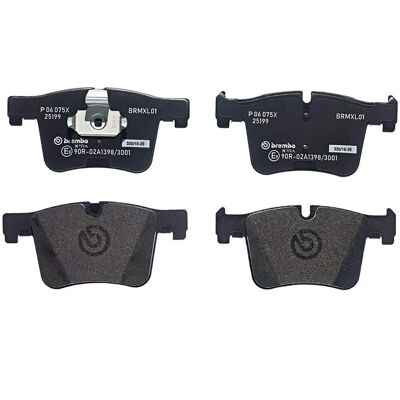 Brembo P 06 075X Bremsbeläge Satz - vorne, kompatibel mit BMW X3, X4 Brembo P 06 075X Bremsbeläge Satz - vorne, kompatibel mit BMW X3, X4
