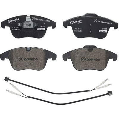Brembo P 61 106X - Skivebremseklodser - Kompatibel med Peugeot 508, 407 Brembo P 61 106X - Skivebremseklodser - Kompatibel med Peugeot 508, 407