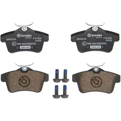 Plaquettes de frein Brembo P 61 114X - Système de freinage - Publicité Plaquettes de frein Brembo P 61 114X - Système de freinage - Publicité