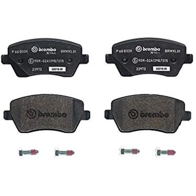 Brembo Bromsbelägg Framaxeln - Belägg, Skivbroms, Dacia, Renault, Nissan, Mercedes-Benz Brembo Bromsbelägg Framaxeln - Belägg, Skivbroms, Dacia, Renault, Nissan, Mercedes-Benz