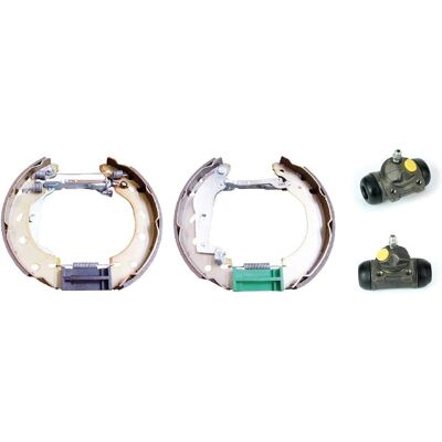 Brembo Bremsbacken für Smart - vormontiert, Ø203mm, Hinterachse Brembo Bremsbacken für Smart - vormontiert, Ø203mm, Hinterachse