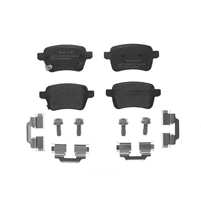 Brembo P 59 086 Jarrupalat - Jarrujärjestelmä Brembo P 59 086 Jarrupalat - Jarrujärjestelmä