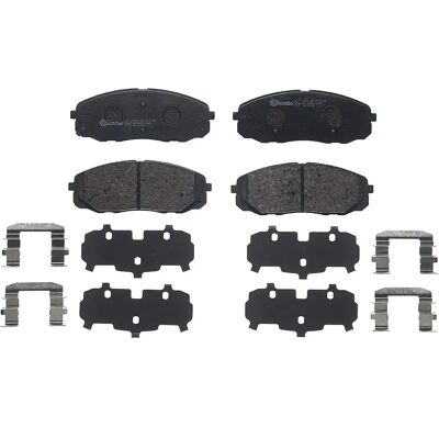 Brembo P 30 095 Bremsesko - Foran, Slidindikator, Tilbehør Brembo P 30 095 Bremsesko - Foran, Slidindikator, Tilbehør