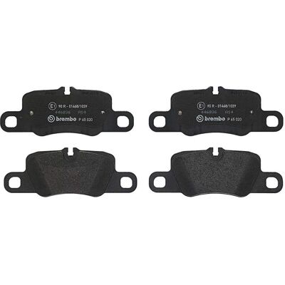 Pastilhas de freio Brembo Porsche Panamera - Discos, Indicador de desgaste, 4 peças Pastilhas de freio Brembo Porsche Panamera - Discos, Indicador de desgaste, 4 peças