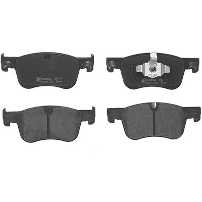 Plaquettes de frein Brembo P 61 116 - Avant, Alerte d'usure, 155mm Large Plaquettes de frein Brembo P 61 116 - Avant, Alerte d'usure, 155mm Large