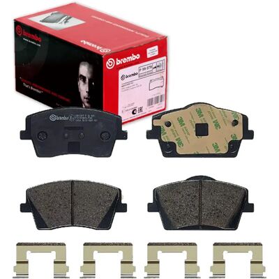BREMBO P 86 031 Jarrupalat - Etu BREMBO P 86 031 Jarrupalat - Etu