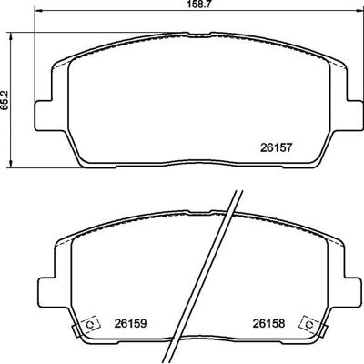 Brembo P 30 116 - Brake Pads Brembo P 30 116 - Brake Pads