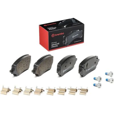 Τακάκια φρένων Brembo P 24 236 - Μπροστά, 18mm, 132mm Τακάκια φρένων Brembo P 24 236 - Μπροστά, 18mm, 132mm