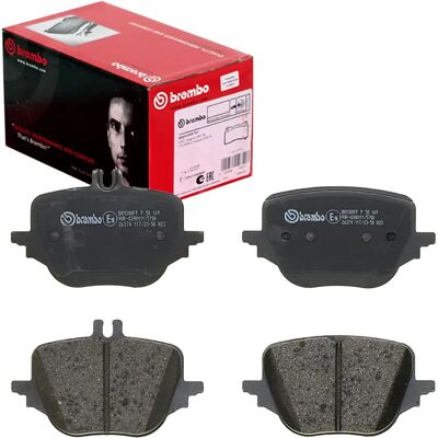 BREMBO P 50 169 - Bremsbeläge für Mercedes C-Klasse, GLC, S-Klasse BREMBO P 50 169 - Bremsbeläge für Mercedes C-Klasse, GLC, S-Klasse