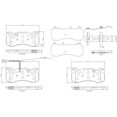 BREMBO P 48 005 - Jarrupaloja BREMBO P 48 005 - Jarrupaloja