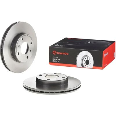 BREMBO Almera II Disco ventilado 280mm - Disco de freno BREMBO Almera II Disco ventilado 280mm - Disco de freno