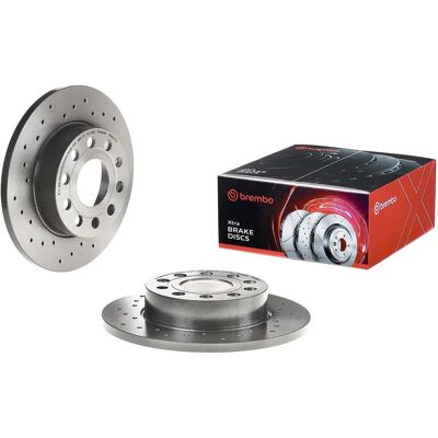 BREMBO Disco de freio - Sólido, Revestido, 256mm BREMBO Disco de freio - Sólido, Revestido, 256mm