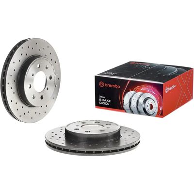 BREMBO Disque de frein - Vented, 262mm, 4 trous - Disque de frein BREMBO Disque de frein - Vented, 262mm, 4 trous - Disque de frein