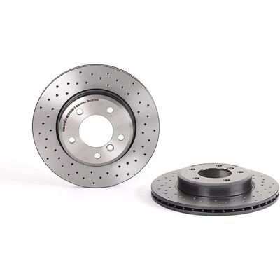 BREMBO jarrulevy - Porattu/ventilated BMW E46 BREMBO jarrulevy - Porattu/ventilated BMW E46
