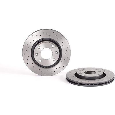 Disque de frein BREMBO - Geloché/ventilé - 266mm - Modèle 09.8695.1X Disque de frein BREMBO - Geloché/ventilé - 266mm - Modèle 09.8695.1X