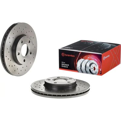 BREMBO jarrulevy 09.9464.1X - Lävistetty ja ilmastoitu Ford Volvo BREMBO jarrulevy 09.9464.1X - Lävistetty ja ilmastoitu Ford Volvo