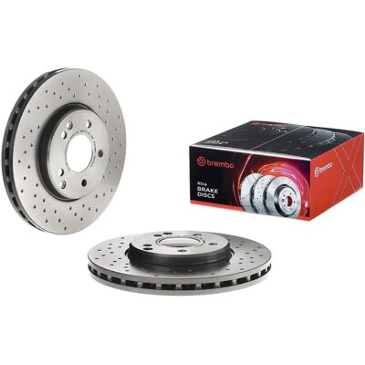 BREMBO XTRA LINE korkeakarboninen rei'itetty/ilmanvaihtoinen jarrulevy - Jarrut BREMBO XTRA LINE korkeakarboninen rei'itetty/ilmanvaihtoinen jarrulevy - Jarrut
