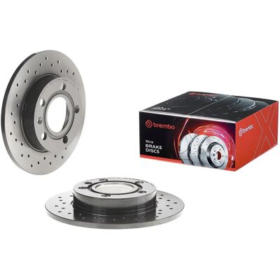 BREMBO jarrulevy - 245mm, 10mm, Täysi, 5 reiän - Audi, Seat BREMBO jarrulevy - 245mm, 10mm, Täysi, 5 reiän - Audi, Seat