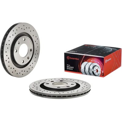 BREMBO Malli 09.4987.2X Jarrulevy - Fúrt, Ventilated, 266mm BREMBO Malli 09.4987.2X Jarrulevy - Fúrt, Ventilated, 266mm