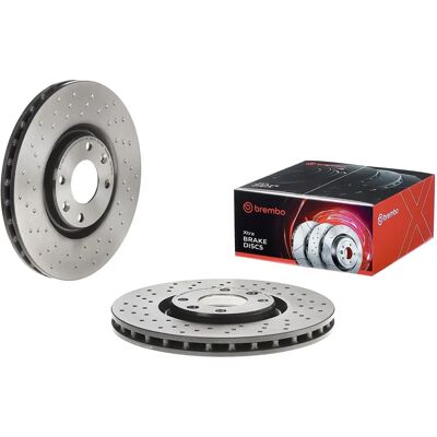 BREMBO jarrulevy - perforoitu/ilmoitettu 09.A185.1X BREMBO jarrulevy - perforoitu/ilmoitettu 09.A185.1X