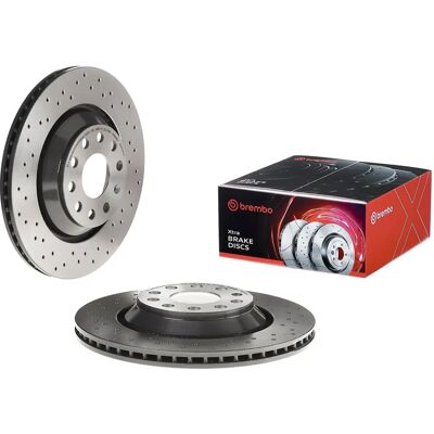 BREMBO Brake Disc - perforated vented - 310mm - 22mm - high-carbon BREMBO Brake Disc - perforated vented - 310mm - 22mm - high-carbon