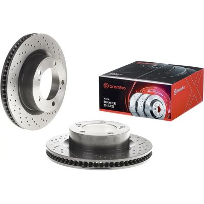BREMBO Malli 09.A966.1X Ilmastoitu kiekko - Jarrulevy BREMBO Malli 09.A966.1X Ilmastoitu kiekko - Jarrulevy