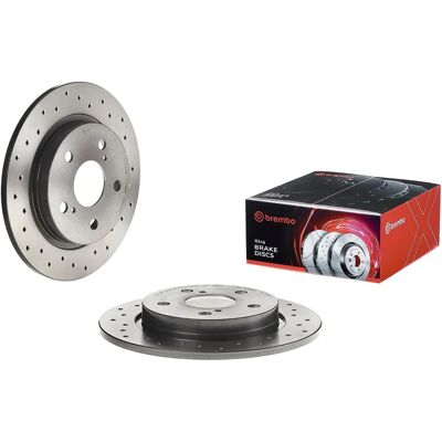 BREMBO jarrulevy - perforoitu 10mm - Toyota Auris & Corolla BREMBO jarrulevy - perforoitu 10mm - Toyota Auris & Corolla