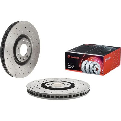BREMBO Model 09.A829.1X - Bremse skive, perforeret, ventileret, 340mm BREMBO Model 09.A829.1X - Bremse skive, perforeret, ventileret, 340mm