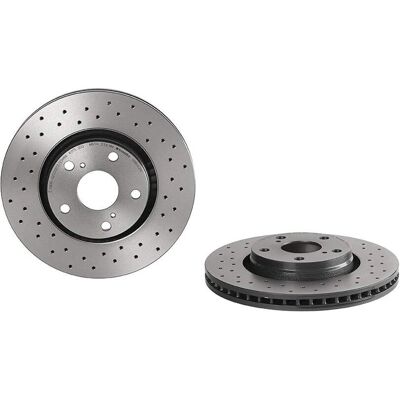 BREMBO 09.B043.1X Korkealaatuinen hiiliteräs perforoitu jarrulevy - Jarrulevy BREMBO 09.B043.1X Korkealaatuinen hiiliteräs perforoitu jarrulevy - Jarrulevy