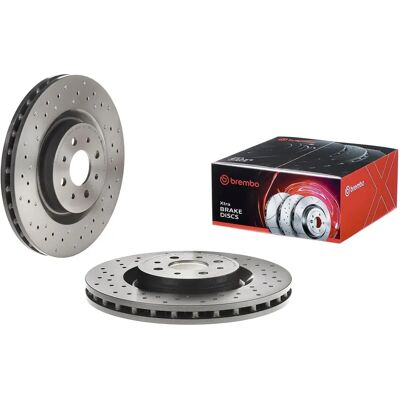 BREMBO Model 09.8004.4X - Hoge koolstof remschijf voor Alfa Romeo MiTo BREMBO Model 09.8004.4X - Hoge koolstof remschijf voor Alfa Romeo MiTo